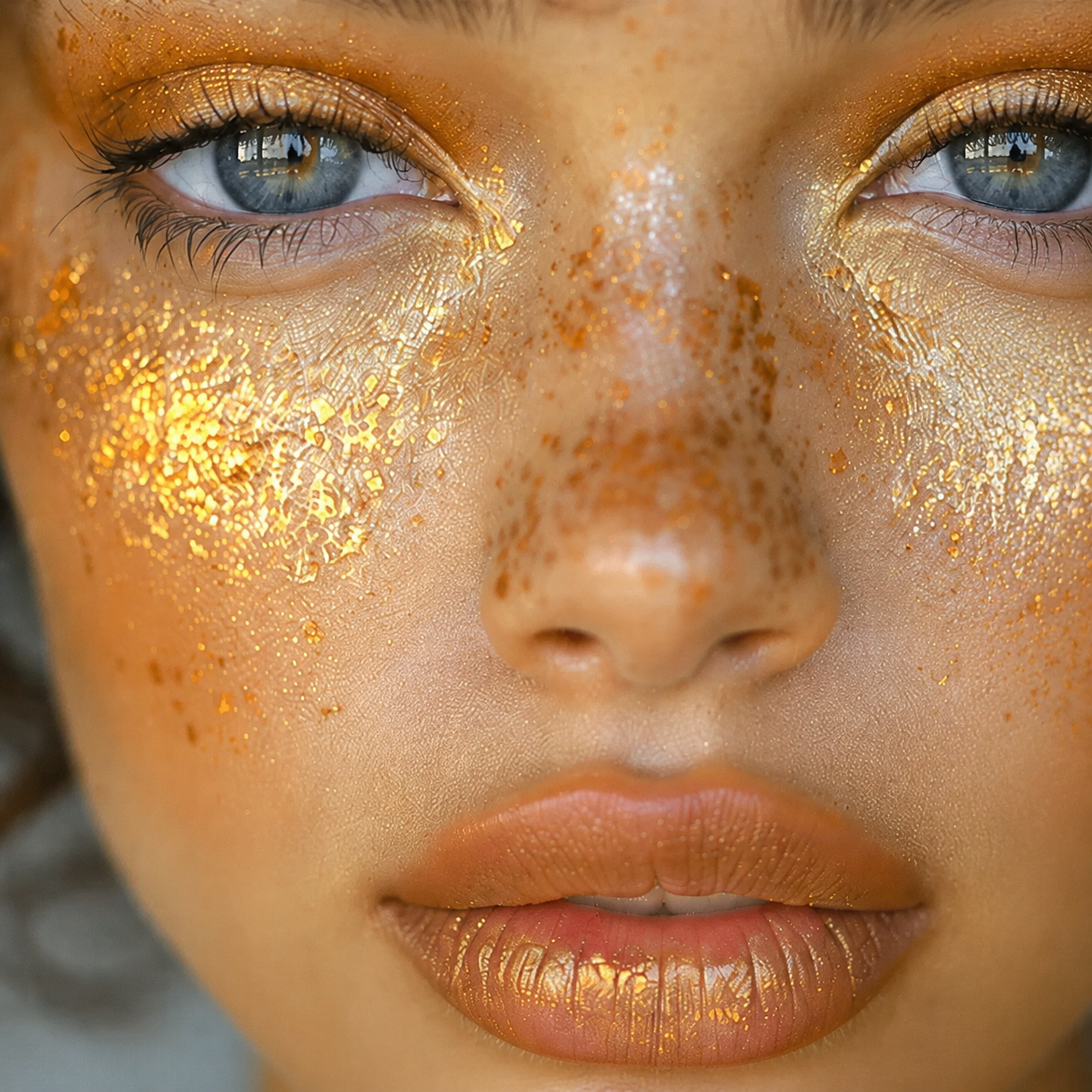Glitter shade 03 model look