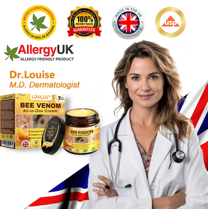 🐝[Official Brand Store] 🐝 LOVILDS™ Bee Venom All-In-One Cream (👩‍⚕️British Association of Dermatology 2025 Special Recommendation)