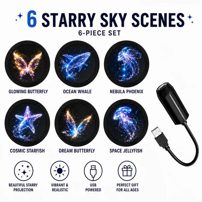 ✨Plug-&-Play HD Christmas Projector – 6 or 10 Festive Scenes(📦Buy 2 Free Shipping)