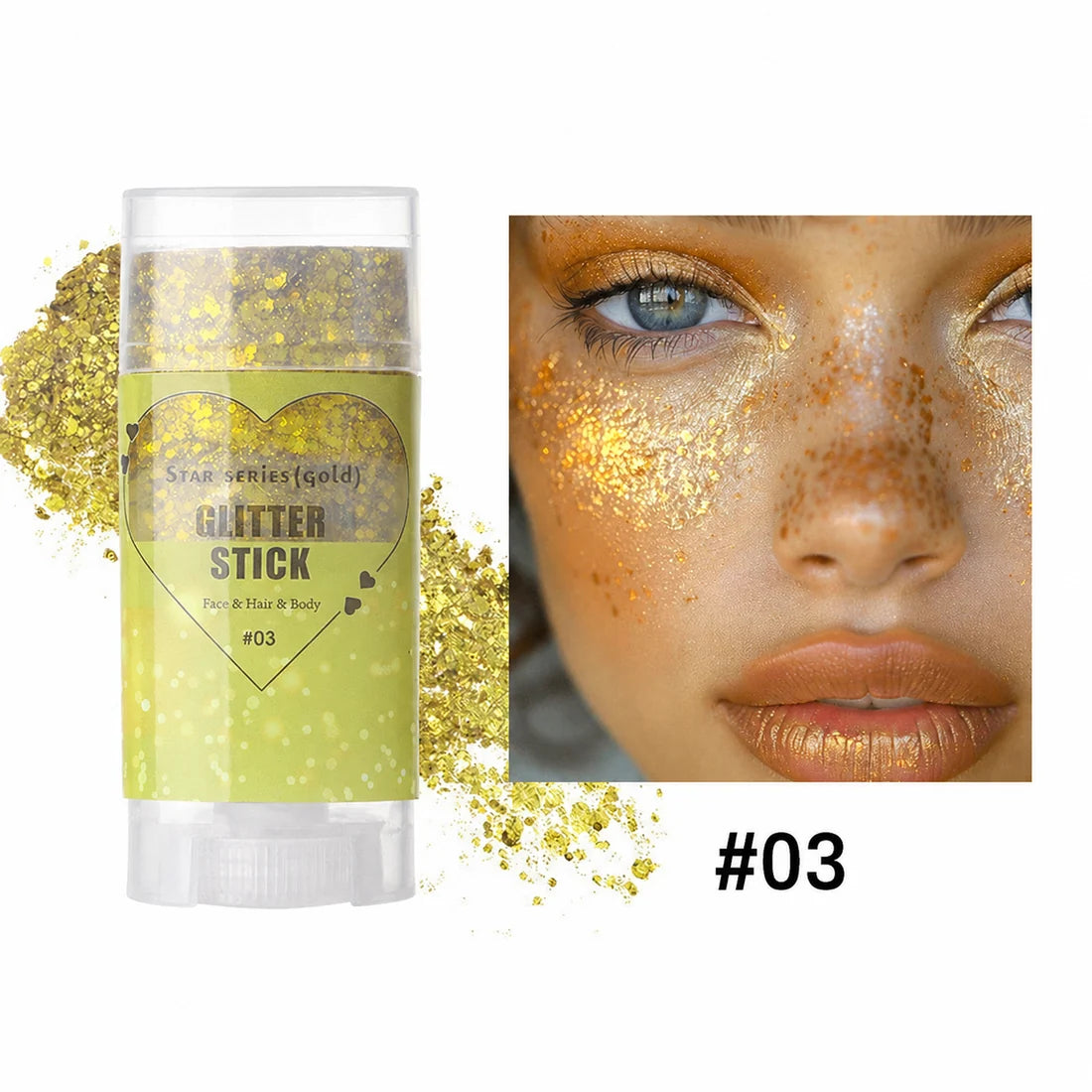 Glitter Stick for Face, Hair & Body | Easy Sparkle