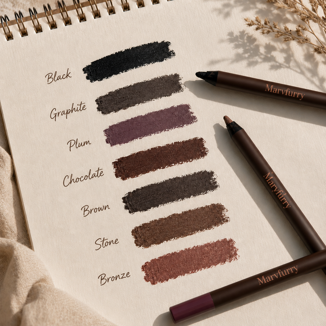 Last Day Buy 1 Get 1 Free Smudge-Proof 24HR Waterproof Sharpenable Eye Pencil Duo