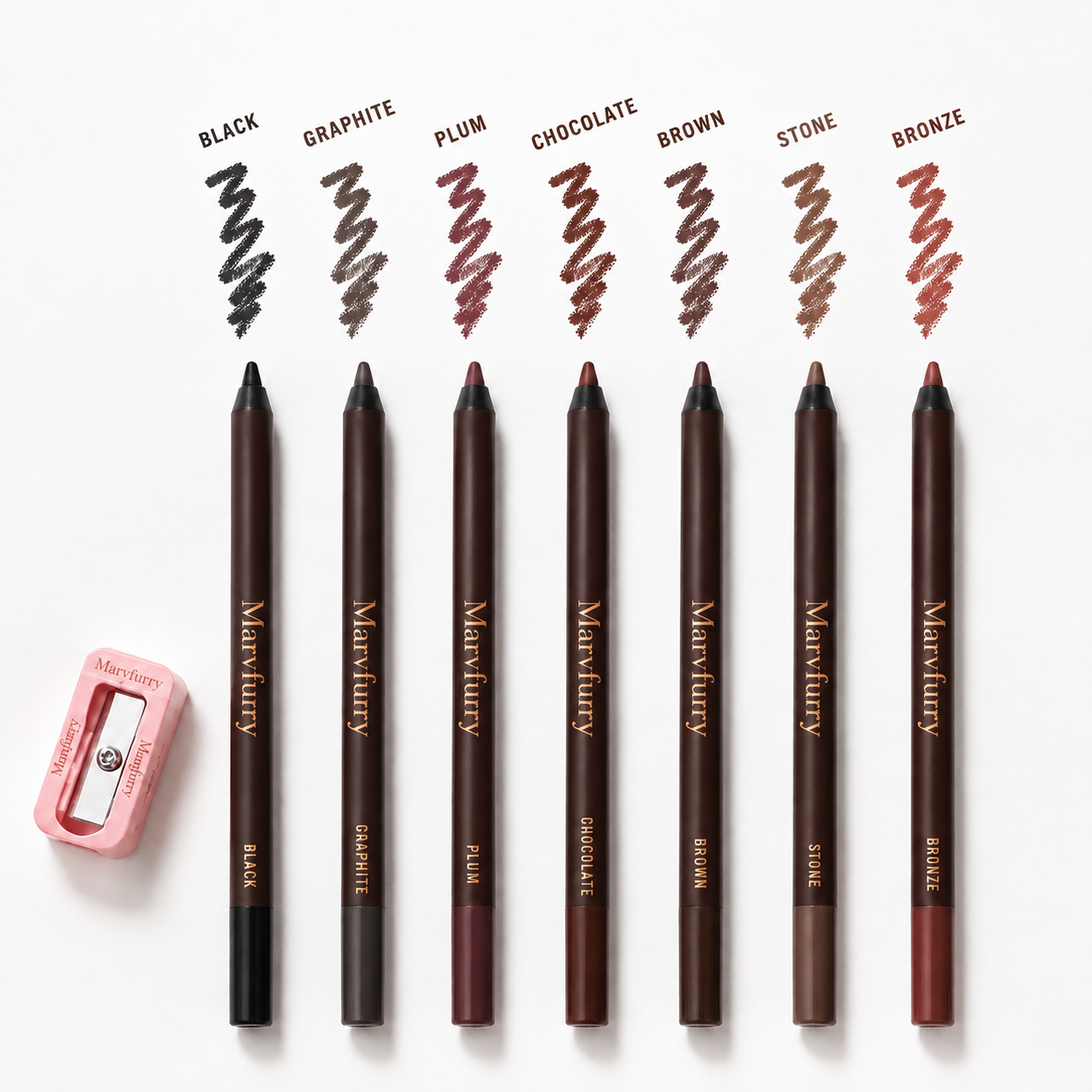 Last Day Buy 1 Get 1 Free Smudge-Proof 24HR Waterproof Sharpenable Eye Pencil Duo