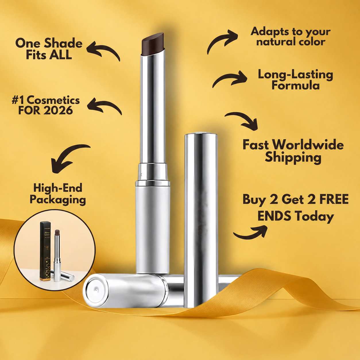 Buy 1 & Get 1 FREE-Marvfurry-Honey Lipstick