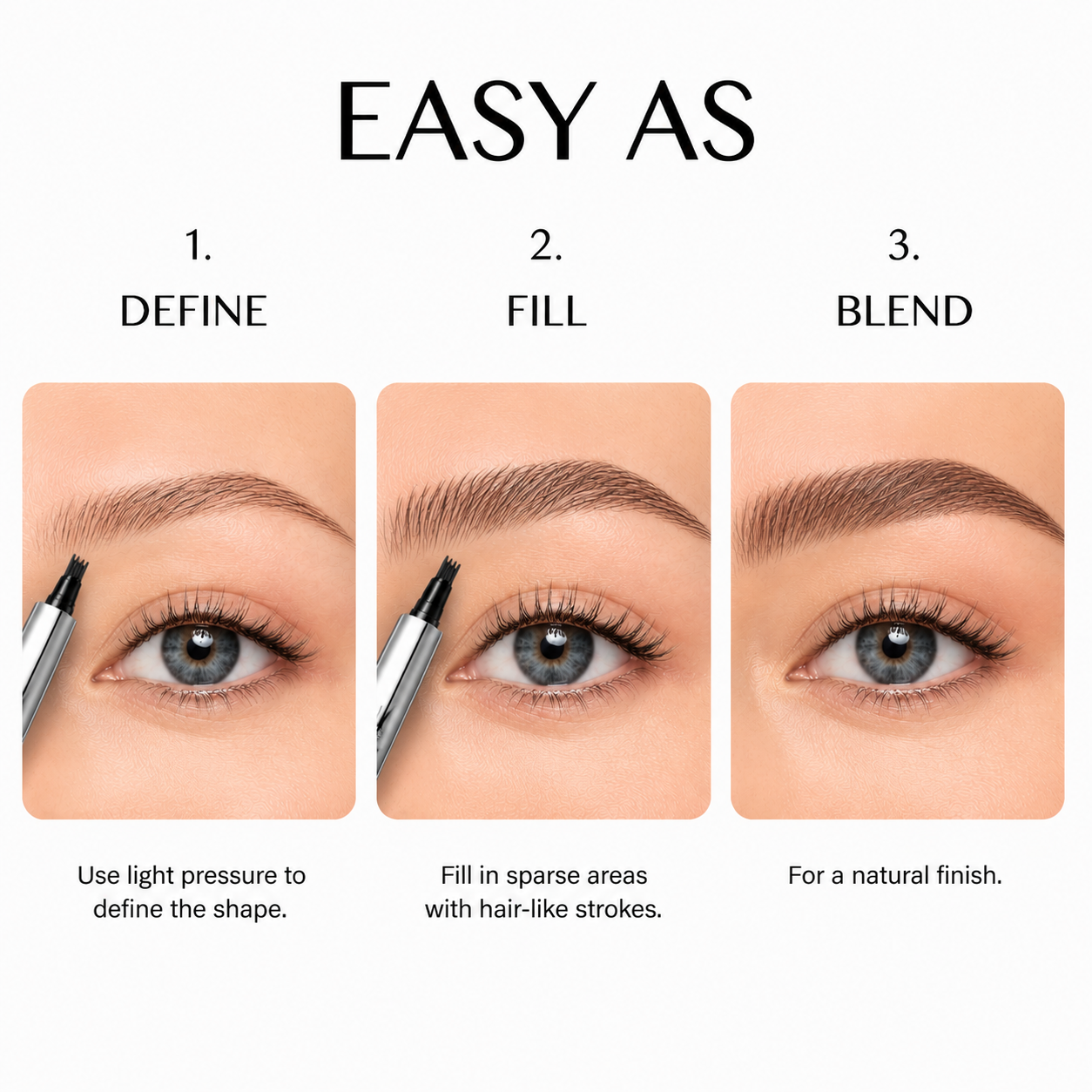 Last Day Buy 1 Get 1 Free✨ Marvfurry™ 4D Hair-Like Brow Pencil
