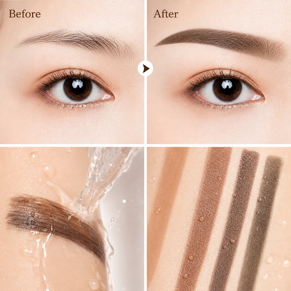 ✨ 2-Color Waterproof Eyebrow Stamp Kit — Symmetrical Brows in Seconds