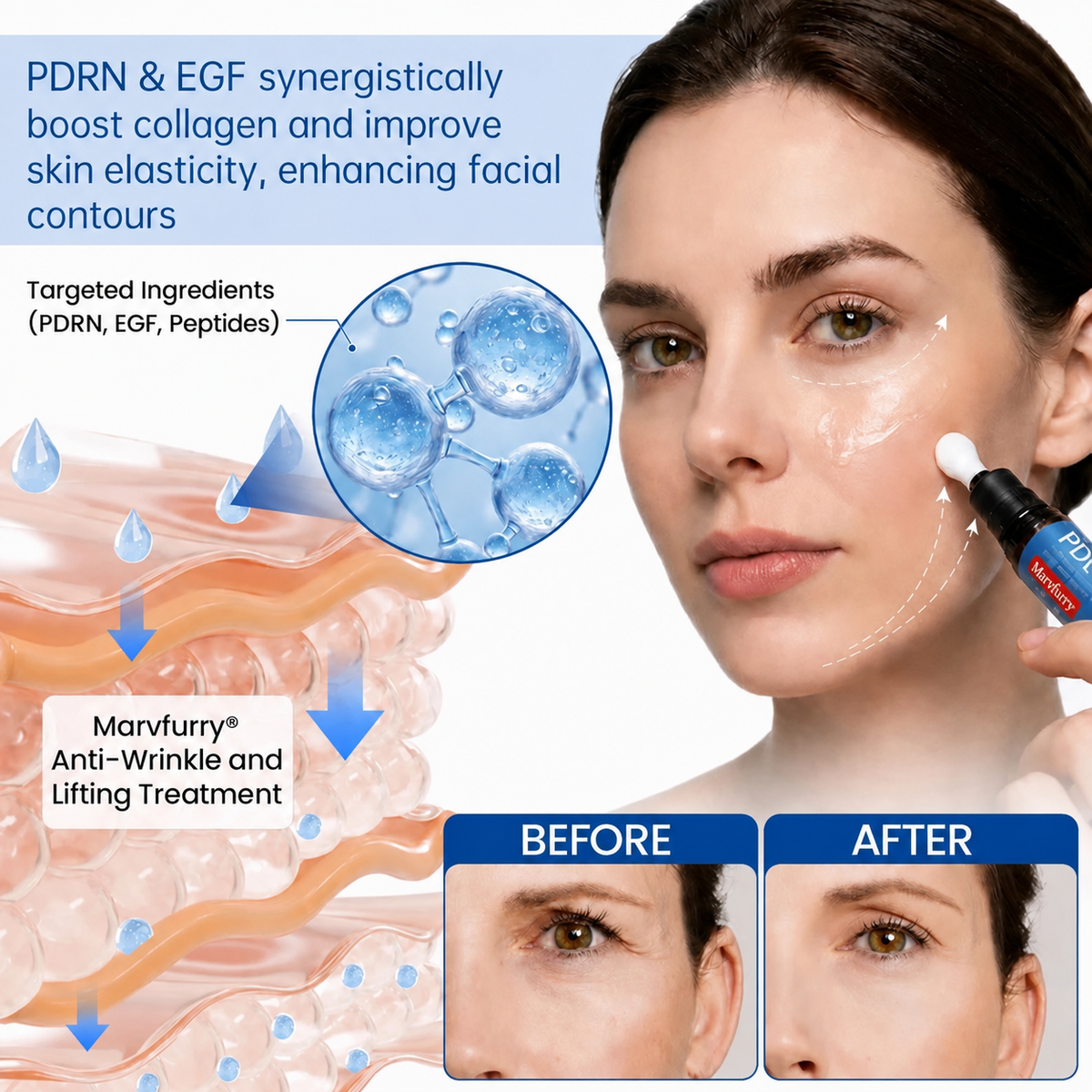 🌐🥇🛒Marvfurry® PDRN Anti-Wrinkle Shot – Lift & Firming Cream