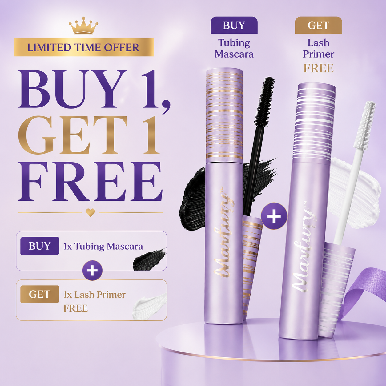 🔥🔥Buy 1，Get 1 Free Mascara
