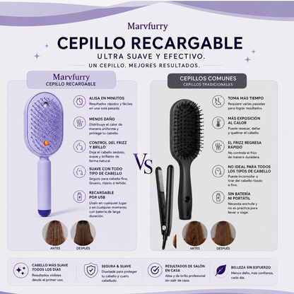 🤦‍♀️Anti-Tangle Anti-Frizz Hair Brush | No More Knots & Frizzy Hair
