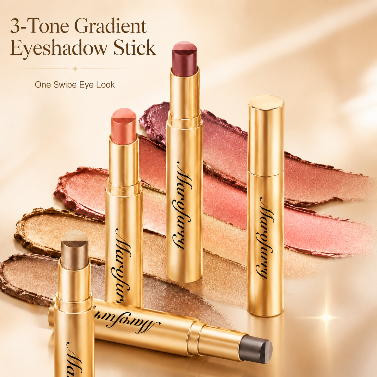 3 Color Eyeshadow Stick