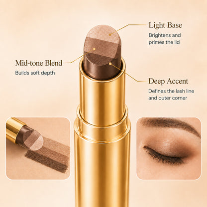 3 Color Eyeshadow Stick