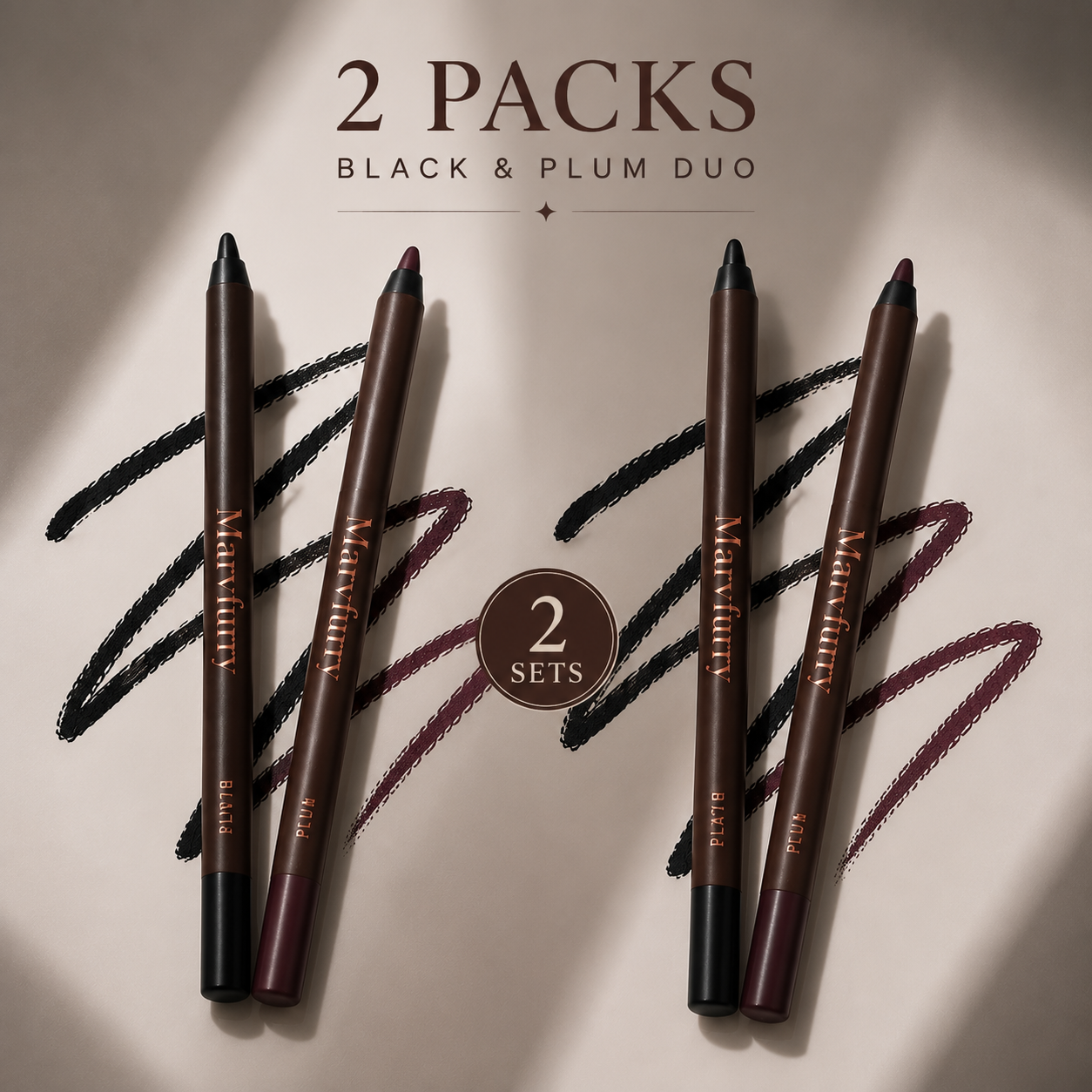 Waterproof Eyeliner Duo-Last Day Buy 1 Get 1 Free