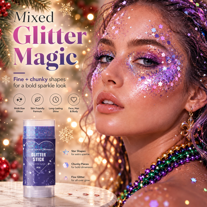 Glitter Stick for Face, Hair & Body | Easy Sparkle