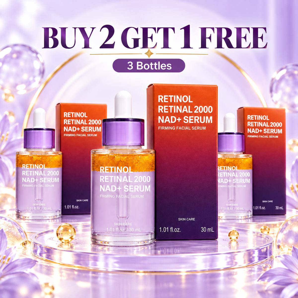 Next-Generation Retinol + Retinal NAD+ Facial Serum