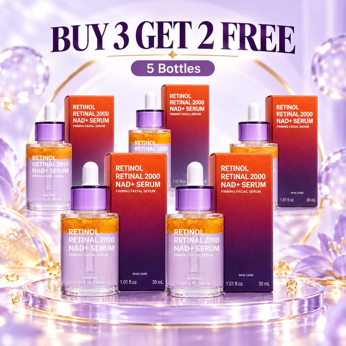 Next-Generation Retinol + Retinal NAD+ Facial Serum
