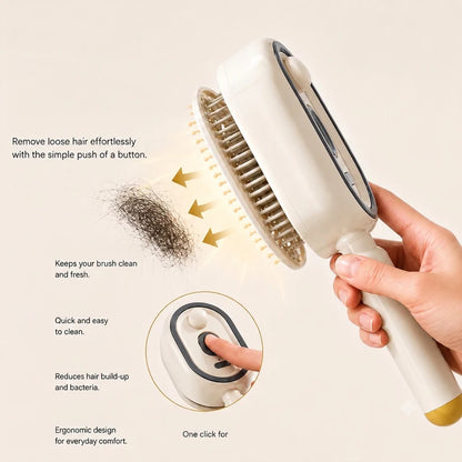 🤦‍♀️Anti-Tangle Anti-Frizz Hair Brush | No More Knots & Frizzy Hair
