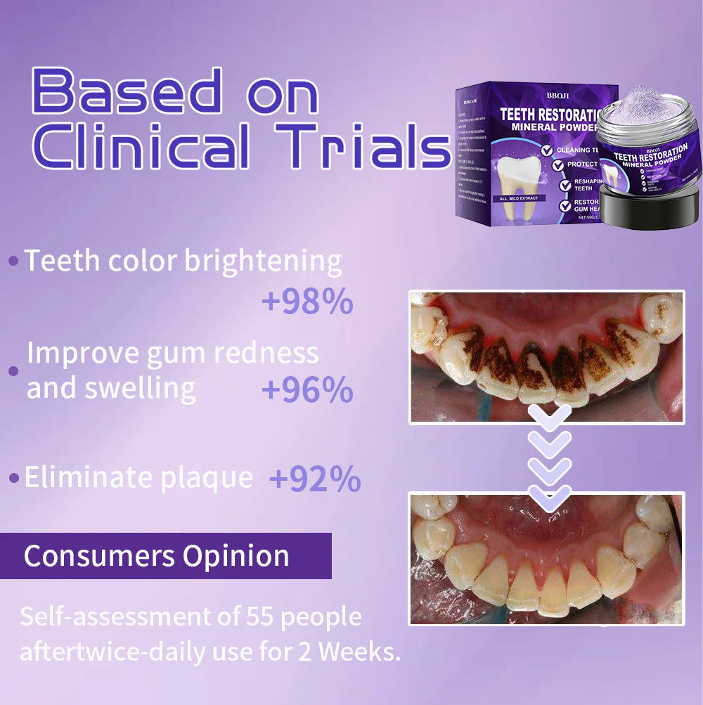 BBOJI™ Teeth Restoration Mineral Powder--